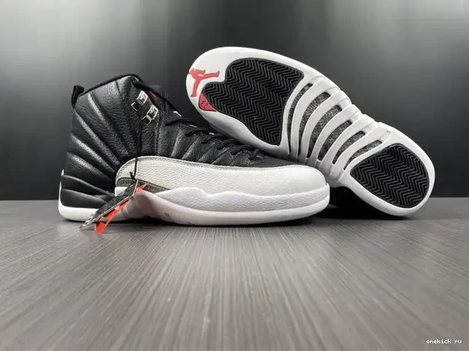 Rep Onekick Jordan (2012) 12 Retro Air 130690-001 Playoffs 0503